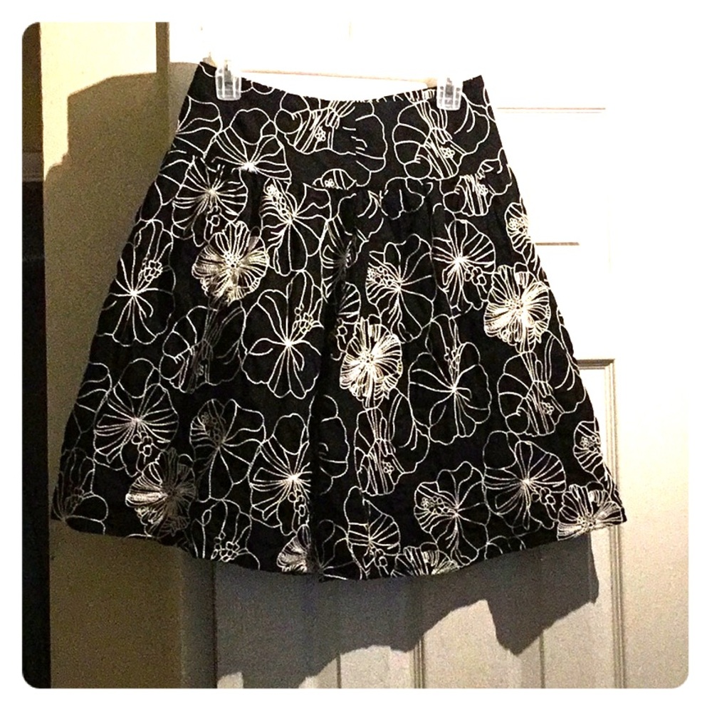 Chico’s Floral Skirt